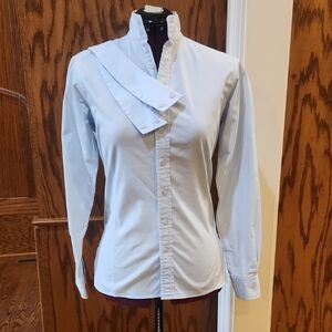 Ariat Light Blue Hunt Shirt With 2 Collars